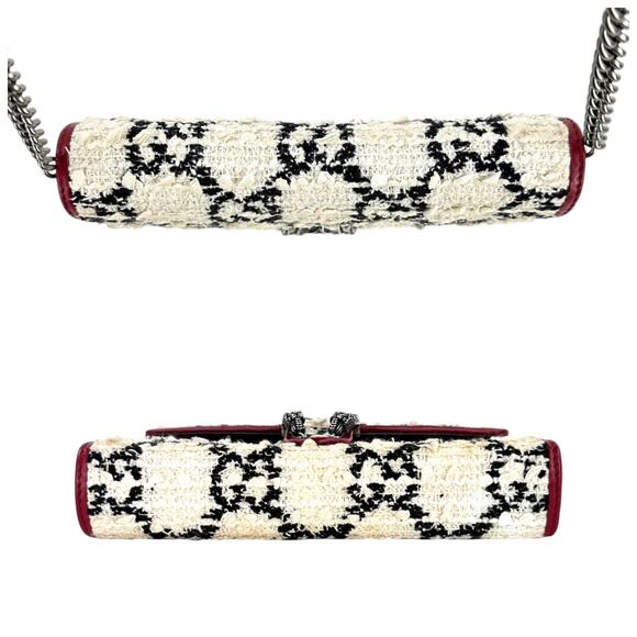 Gucci Monogram Dionysus Tweed Two-Way Bag - Picture 6 of 10